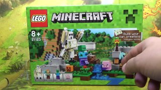 레고 21123 조립 리뷰-마인크래프트 아이언 골렘 리뷰 LEGO Minecraft The Iron Golem