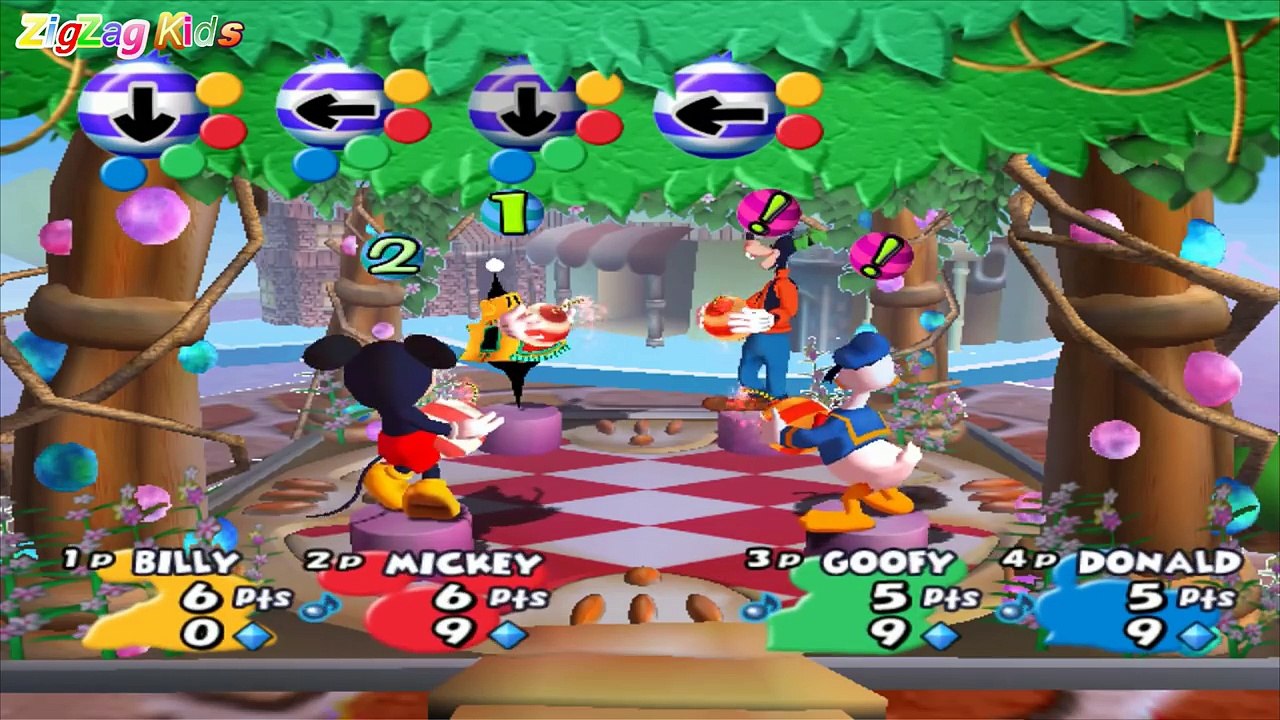 O Rato Mickey | Disney Party Donald Wins! | Part 8 | ZigZag Kids HD