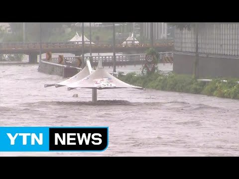 중부지방 호우로 하천 범람 등 피해 속출 / YTN (Yes! Top News)