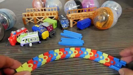 Capsule Chuggington toys×18 Chug engineer Series