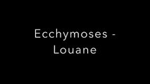 (LYRICS) Louane - Ecchymoses
