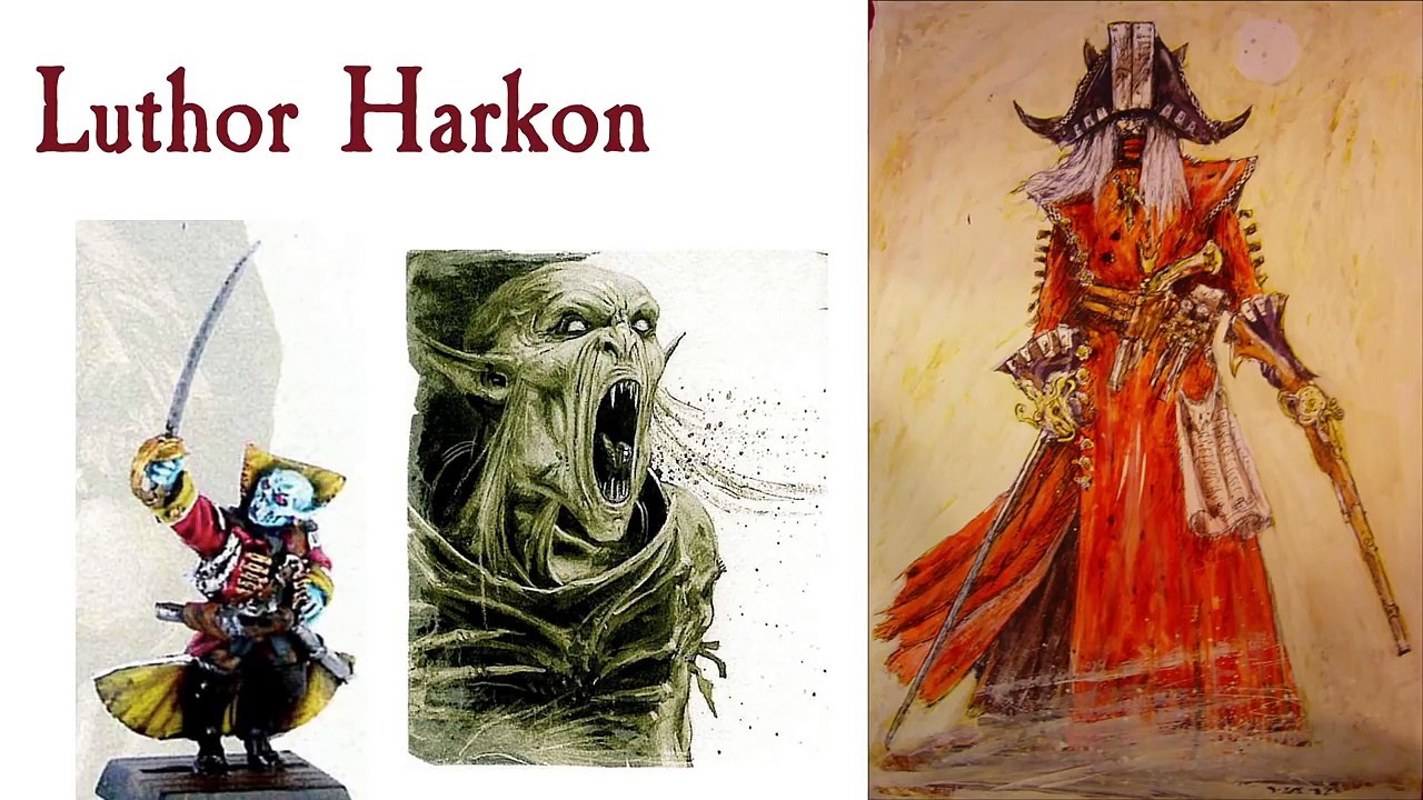 Zombie Pirates & Luthor Harkon Lore Total War: Warhammer 2