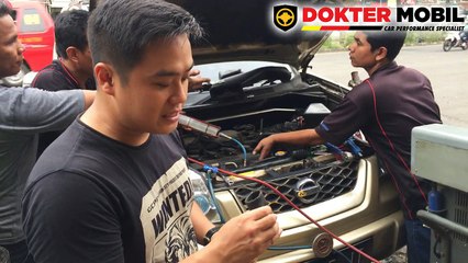 Kerak pada radiator Nissan X Trail