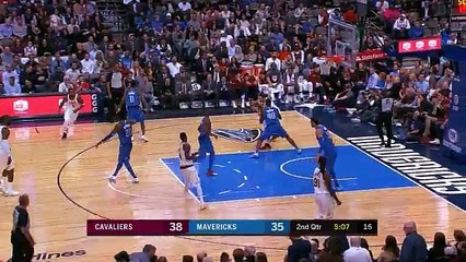 Kevin Love's Double-Double vs Mavericks 🏀