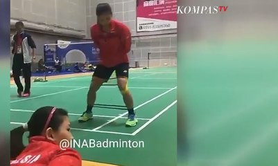 Intip Latihan Tim Badminton Indonesia di Video Instagram