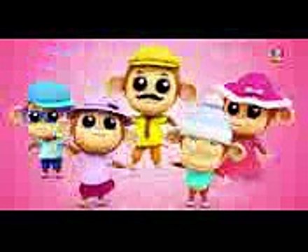 scimmie dito famiglia rime per bambini papà dito canzone filastrocche Monkeys Finger Family