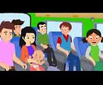 roues dans le bus  chanson de bus pour les enfants  bébé rime  Wheels On The Bus  Nursery Rhyme