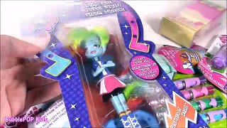 MLP Treasure Box! Pinkie Pie Nail Polish Kit! Popsicle Hair Brush LIP GLOSS! Shopkins Season 5!