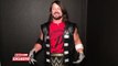 AJ Styles is ready for Brock Lesnar