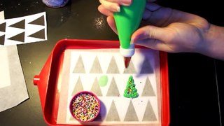 Mini Holiday Cookie 3D Scene - Cookie decorating