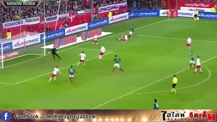 กระชับมิตรทีมชาติ-โปแลนด์ พบ เม็กซิโก 0 - 1