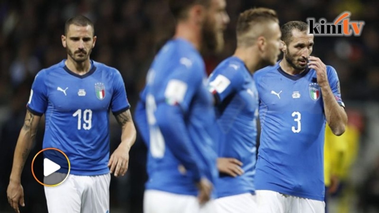 Italy fails to qualify for World Cup after loss to Sweden on aggregate