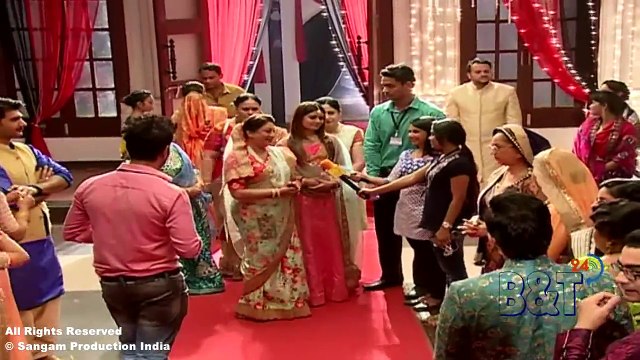 On Location of Tv Serial Yeh Rishta Kya Kehlata Hai Naira and Kartik Sangeet Function Masti