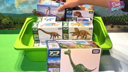 MY DINOSAURS AND ANIMALS TOY COLLECTION 2 for kids TOMY TAKARA - Brachiosaurus Orca Triceratops
