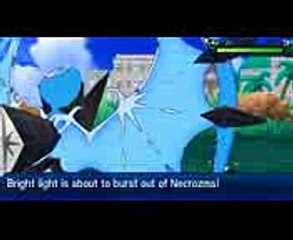 ULTRA NECROZMA - LIGHT THAT BURNS THE SKY Z-MOVE!  Pokemon Ultra Sun & Ultra Moon