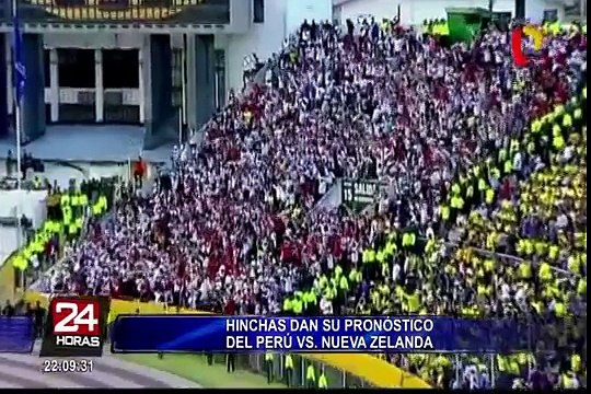 Perú vs. Nueva Zelanda: hinchas confían en triunfo de la bicolor
