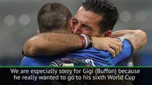 Barzagli sad not to help Buffon to World Cup