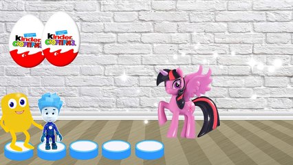 Мультики. Киндер Сюрприз. Фиксики Вспыш и чудо-машинки Май Литл Пони Живая капсула. Kinder Surprise