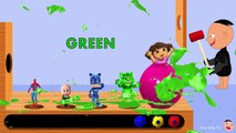 Bad Baby save Baby Boss Pj masks Talking Tom in the Giant Balloons - Learn colors with Bad Baby