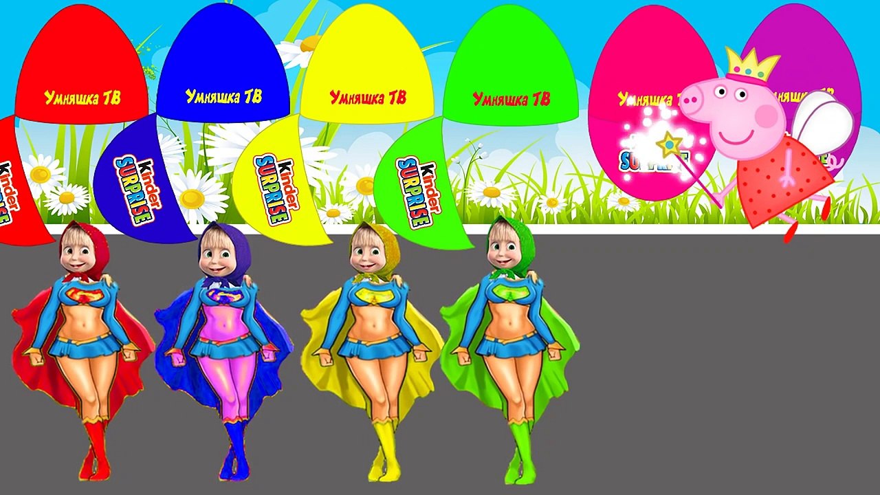 ЦВЕТА на английском МАША И МЕДВЕДЬ #английский_для_самых_маленьких