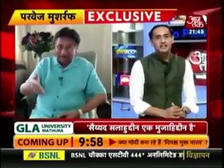 Perveez Musharaf  Eyes opening reply to Indian Anchor