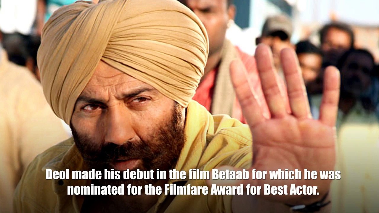 Sunny Deol with his Son Wife Family - Life Story