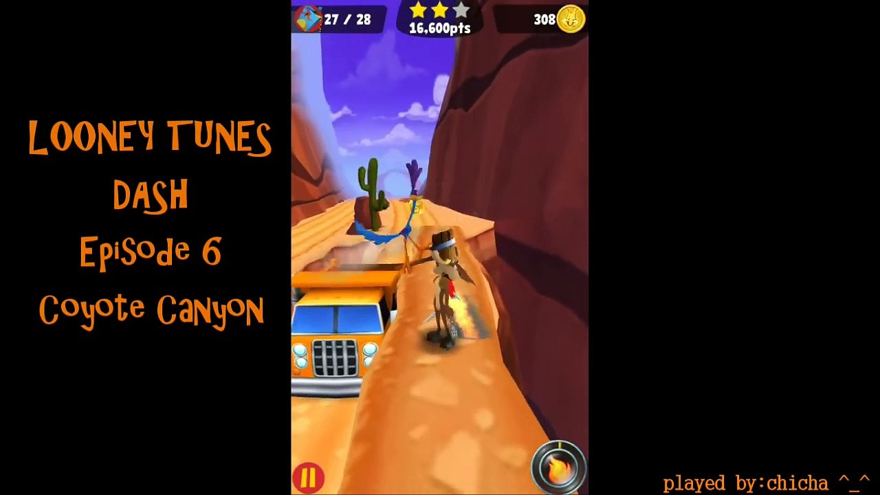 Looney Tunes Dash Episode 6 Coyote Canyon with Looney Card Collection