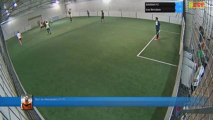But de Alexandre (11-7) - ENSMA FC  Vs Les Bonobos - 13/11/17 19:00 - LIGUE 1 - Poitiers Game Parc