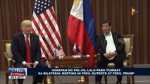 Ugnayan ng PHL-US, lalo pang tumibay sa bilateral meeting ni Pres. Duterte at Pres. Trump  #ASEAN2017