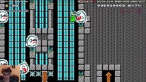 Mario Maker - Bootiful Bootique Blind Kaizo Race #16 (RAGE!)