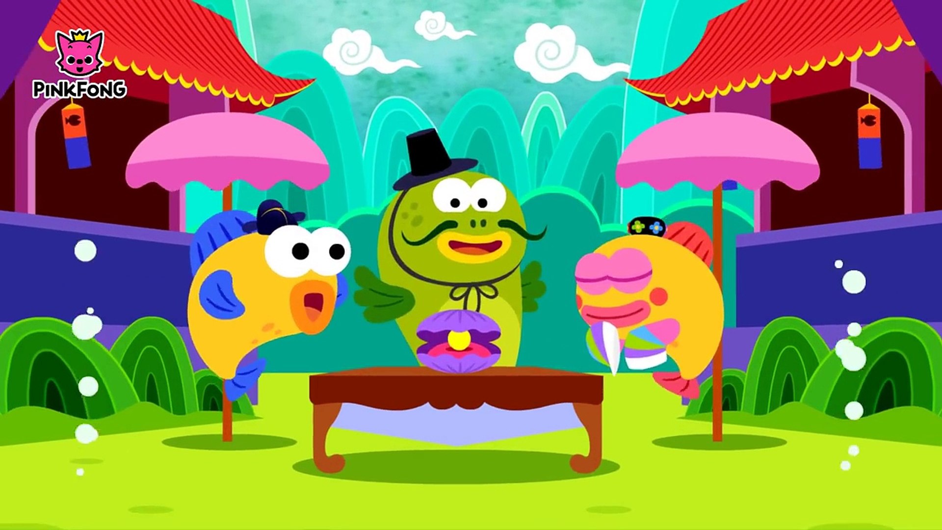 ⁣Baby Shark Meets Traditional Korean Music♪ _ Animal Songs _ Pinkfong Songs for Children-3XWRT0JZd5k