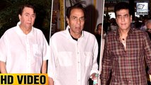 Bollywood Celebs Attend Prayer Meet Of Filmmaker Mohan Kumar