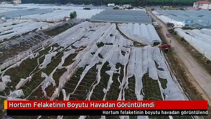 Hortum Felaketinin Boyutu Havadan Görüntülendi