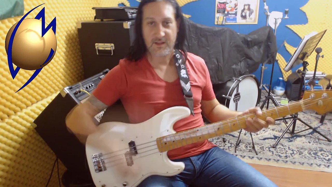 Vídeo aula de Baixo La bamba Ritche Valens