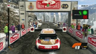 WRC 4 (PS3) Monte Carlo Rally - All 6 Stages (HD Gameplay)