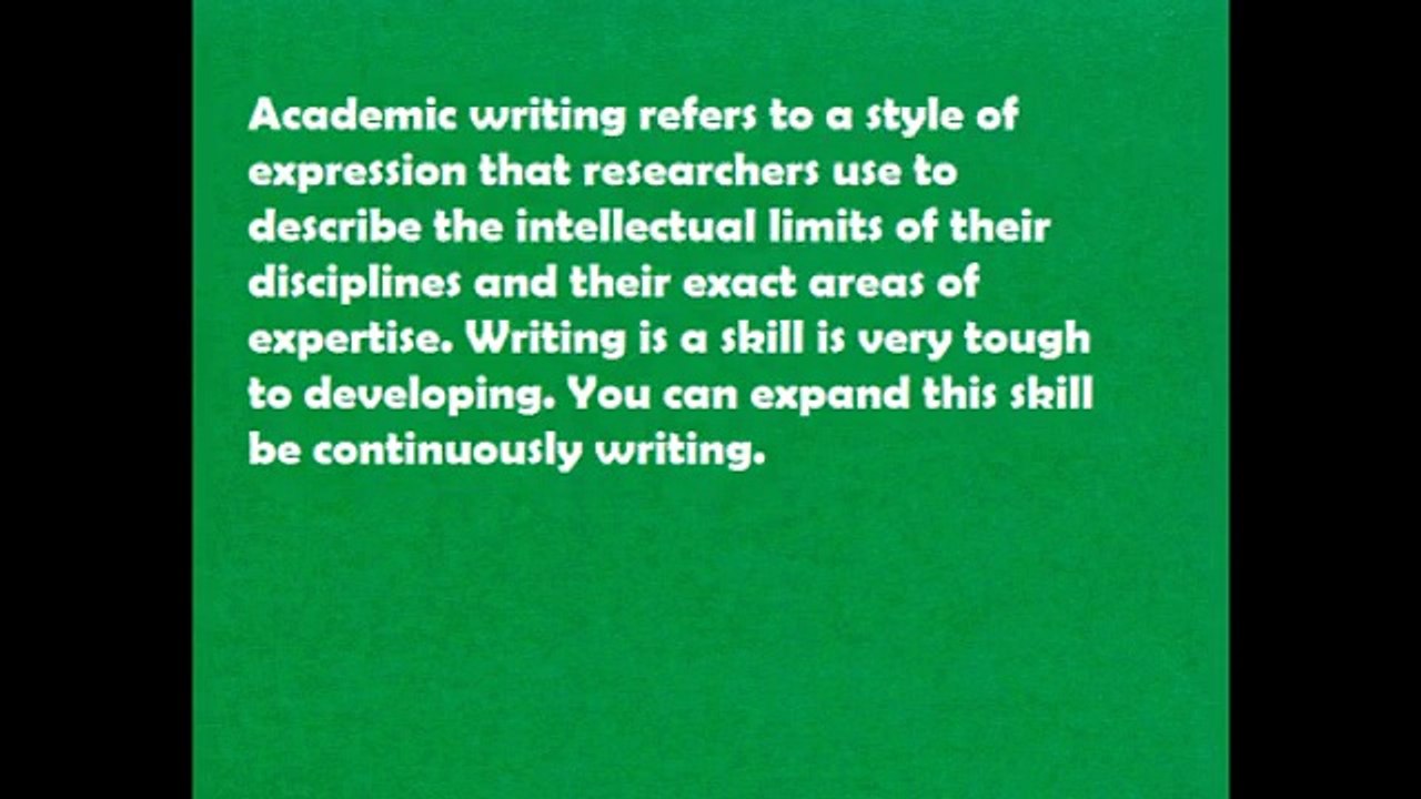 top tips to improve your academic writing