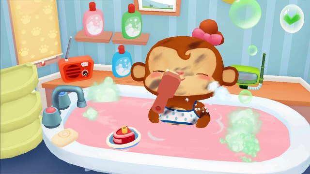 Fun Animals Care #f - Panda Care Kids Games - Play & Learn Animals Bath Time, Dress Up & Brush Teeth