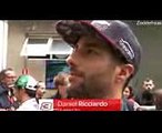 F1 2017 Brazil GP Post Qualifying Daniel Riccardo Interview