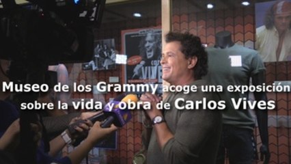 Museo de los Grammy acoge una exposición sobre la vida y obra de Carlos Vives