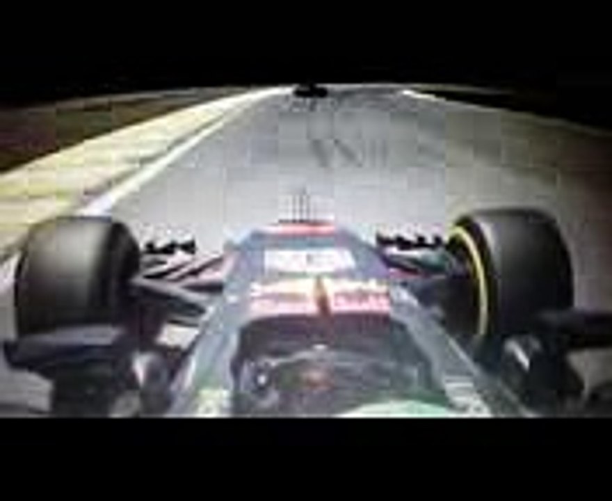 F1 2017 - GP del Brasile - partenza e primo giro.