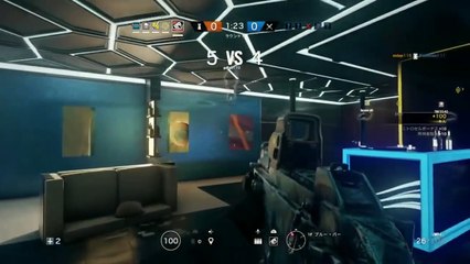 【R6S】PS4対応 リスキル＆強ポジ紹介 実際の動画有