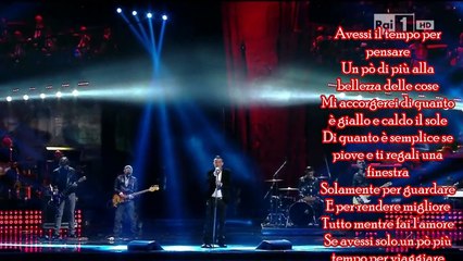 Moda' - Se Si Potesse Non Morire - sanremo 2013 - live