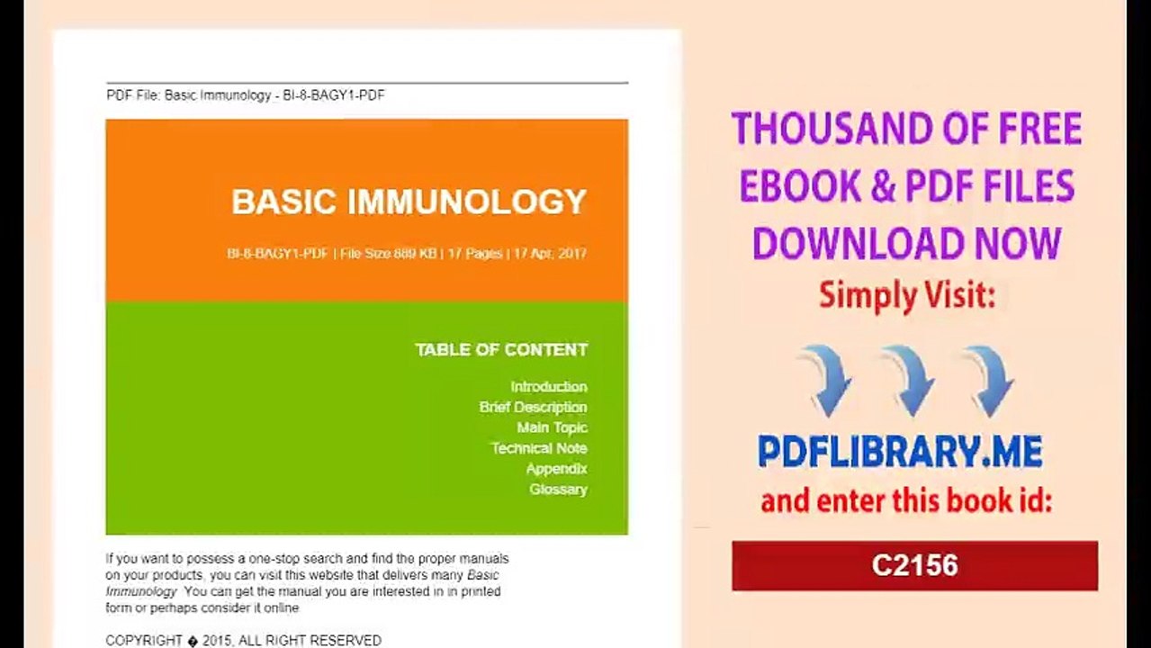 Basic Immunology