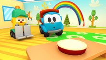 Leo the truck  Baby cartoon & videos for kids. Leo and Lifty build an oven. Car cartoons for kids.-_TPiSyPpFAI
