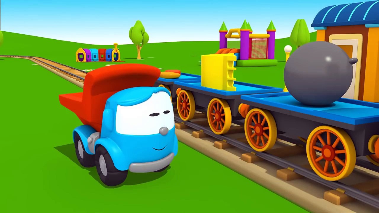 Leo the truck Full Episodes #5  Leo truck cartoon & car cartoon. Kids cartoons full episodes.-rDXBYSRWDd0