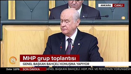 MHP lideri Bahçeli: Baraj sorunumuz yok