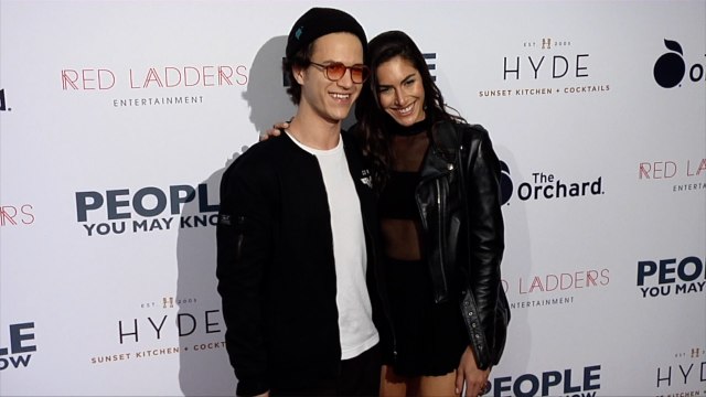 Dillon Lane and Nikki Howard People You May Know Los Angeles Premiere Red Carpet