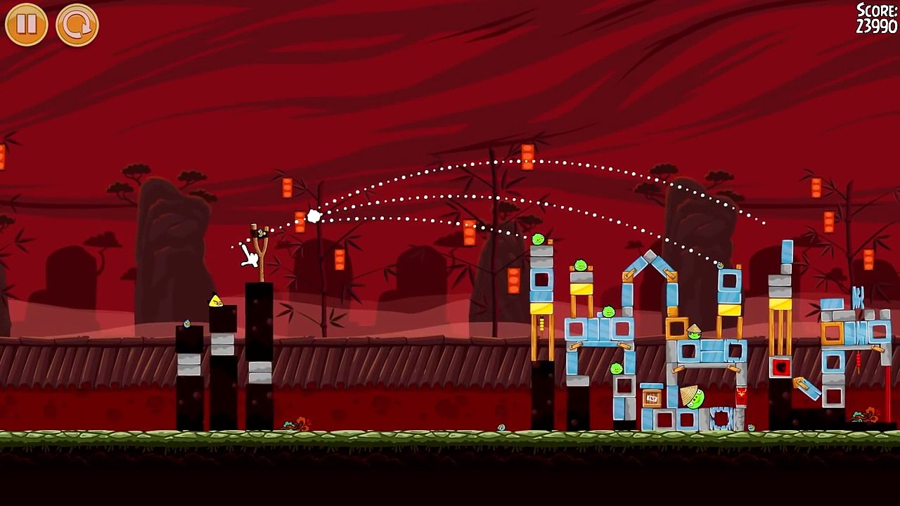 Lets Play Angry Birds Seasons 21 - I make you this boom.