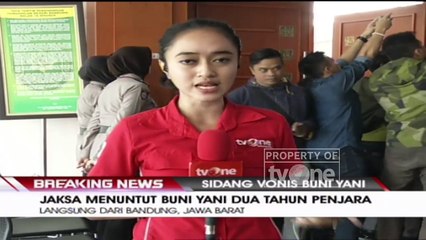 Pendukung Buni Yani Padati Ruang Sidang
