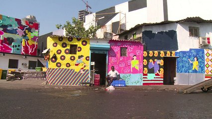 Art project transforms historic Indian fishing dock